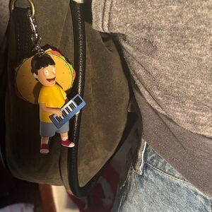 Bobs burger Gene keychain
